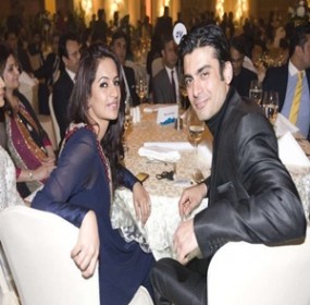 Fawad Khan with Wife Photo