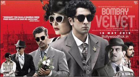 Bombay Velvet 2015 Bollywood Film Poster
