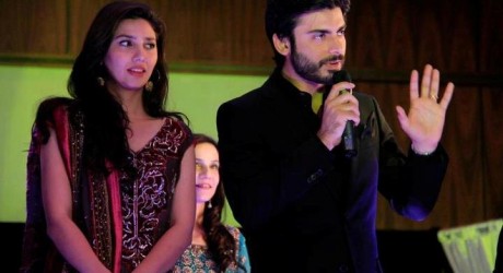 Fawad Khan and Mahira Khan Together