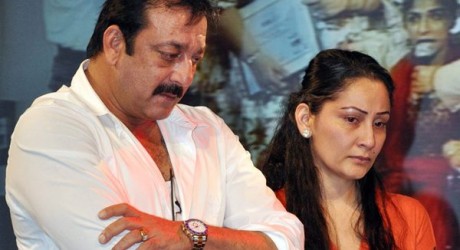 Sanjay Dutt and his wife Manyata Dutt