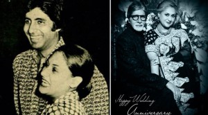 Amitabh and Jaya Bachchan celebrating 43rd Wedding Anniversary