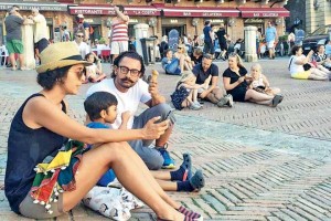 Aamir Khan in Rome